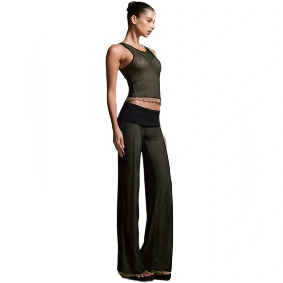 I.AM.GIA | NWT Kyari Mesh Pants in Black, Size Medium - Picture 2 of 13